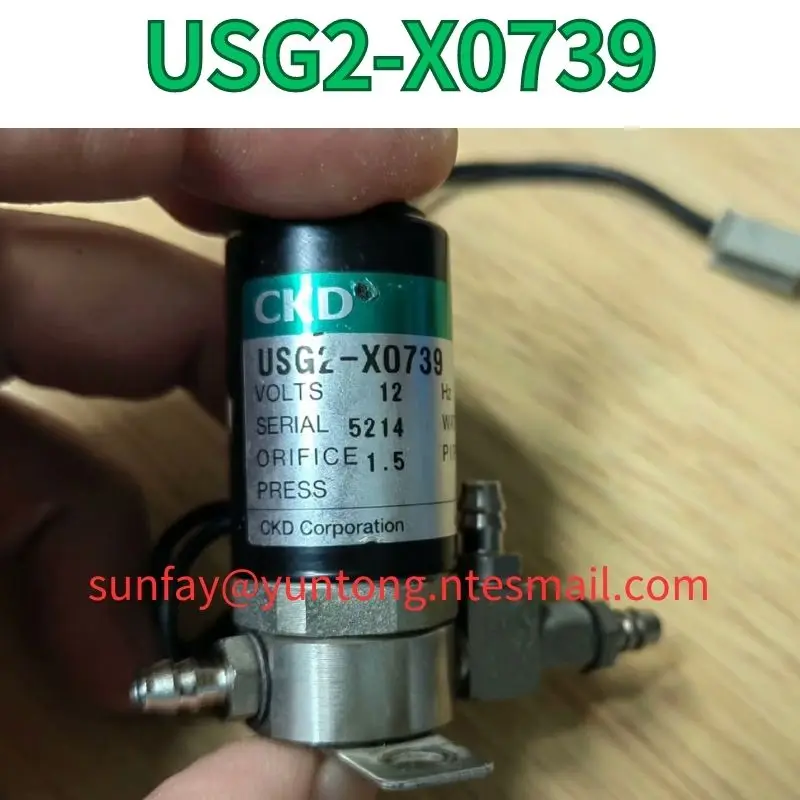 second-hand USG2-X0739 Degasser solenoid valve test OK Fast Shipping