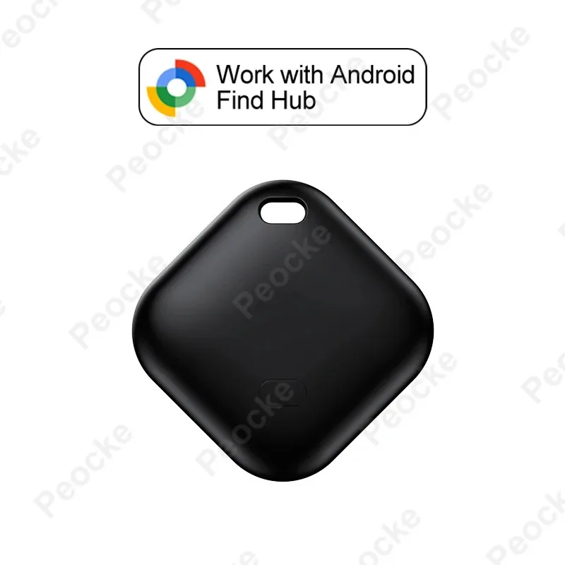 Mini GPS Tracker Compatible with Google Find Hub Device Smart Locator Pet Car Key Anti Lost GPS Track Finder For Android System