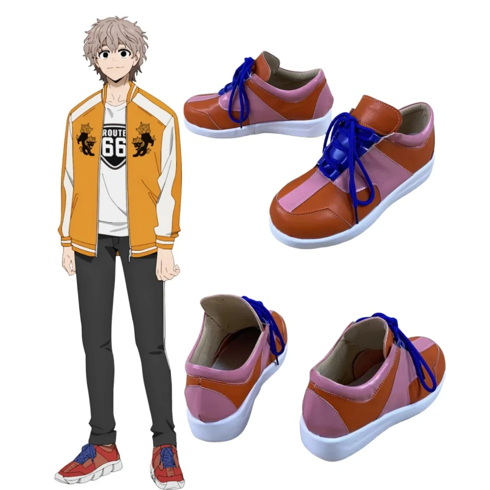 

Tomiyama Choji Shoes Cosplay Anime WIND BREAKER Shoe Man Women PU Shoes