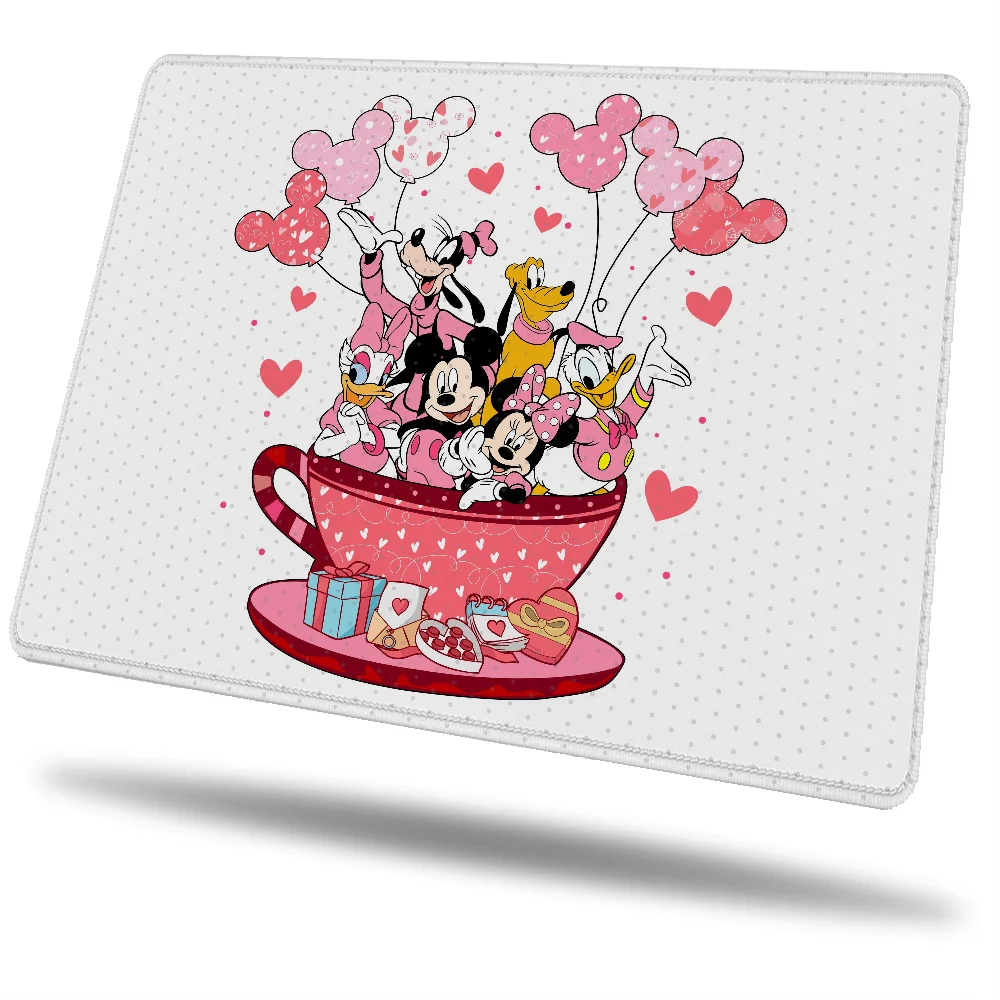 Mause Pad Small Table Mat Mickey Mouse Pc Gamer Girl Computer Accessories Game Mats Desk Accessory Gaming Laptop Mousepad Anime