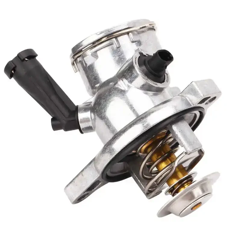 Engine Thermostat 1562030475 Coolant Thermostat Housing Replacement for Mercedes Benz C63 CL63 CLK63 AMG