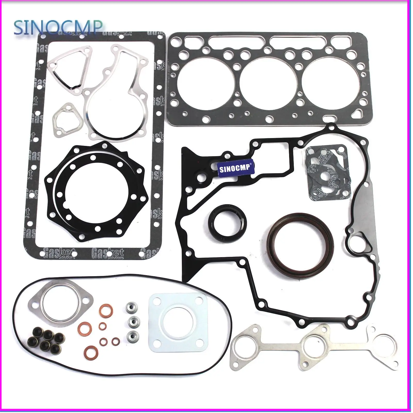 1 PCS D902 Engine Cyfor linder Gasket Kit Fits for kubota BX25 RTV900 Tractor&  BX2230D BX2350D BX2360 Sub Compact Tractor﻿