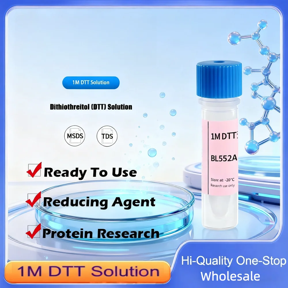 1m Dtt Solution For Reducing Agent In Biochemical And Molecular Biology Applications Original Product