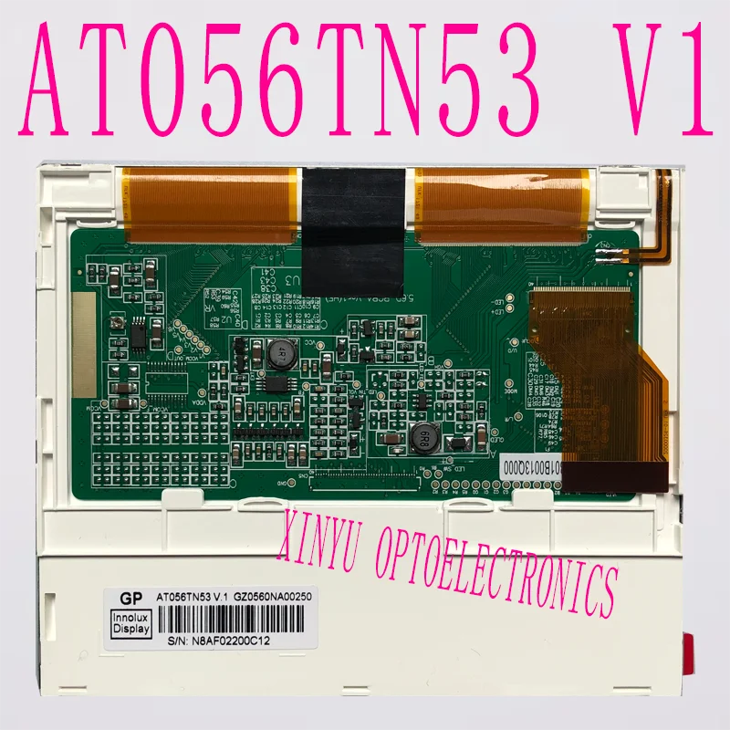 Для Innolux новая оригинальная ЖК-панель 5,6 дюймов TFT AT056TN53 V1 AT056TN53 V.1 сенсорный экран VGA тестовая плата