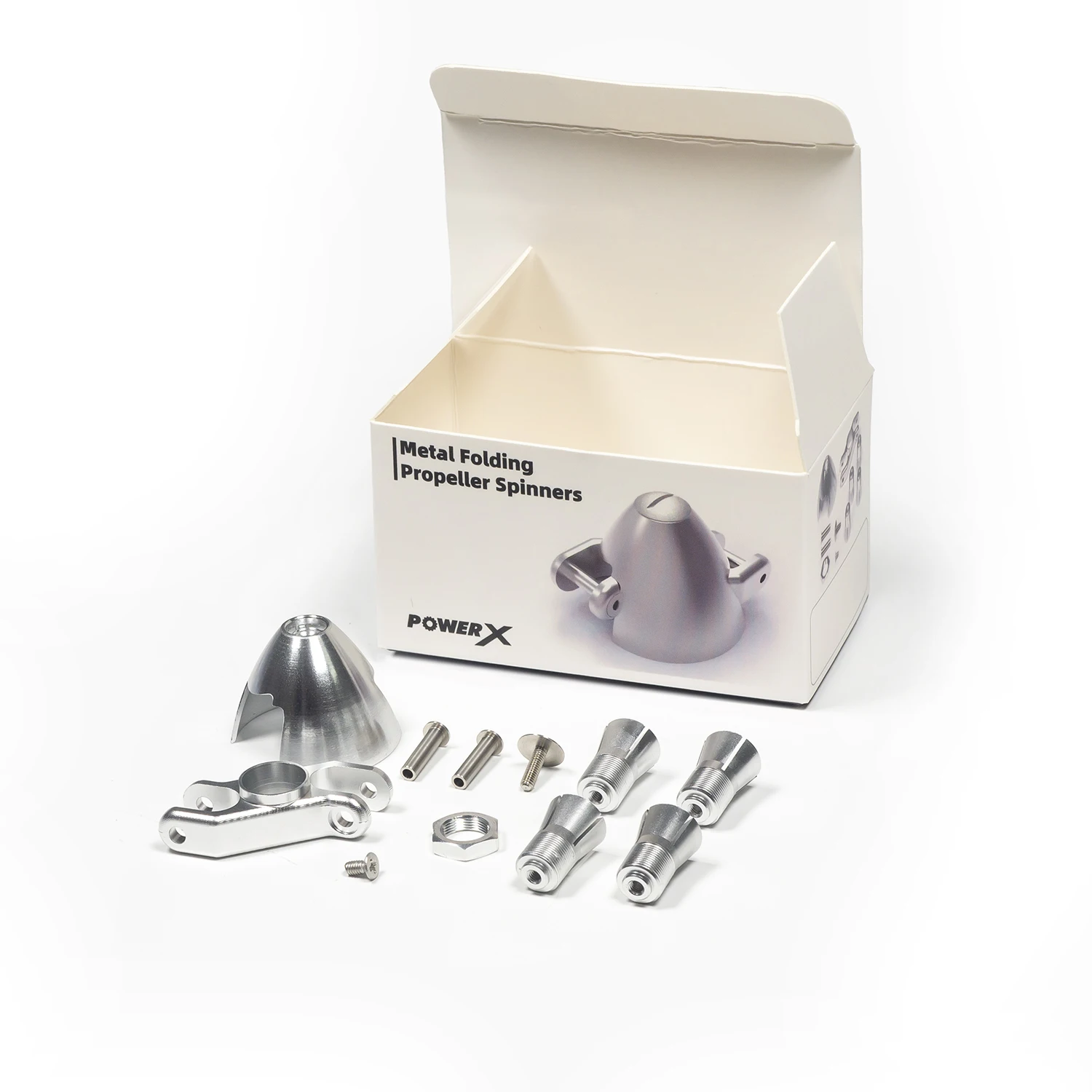 25mm/30mm/35mm/40mm Z-shaped Metal Folding Propeller Spinner 2.0/2.3/3.0/3.17/4.0/5.0 Shaft Dia for F5K F5J P5B Airplane Glider - Image 6