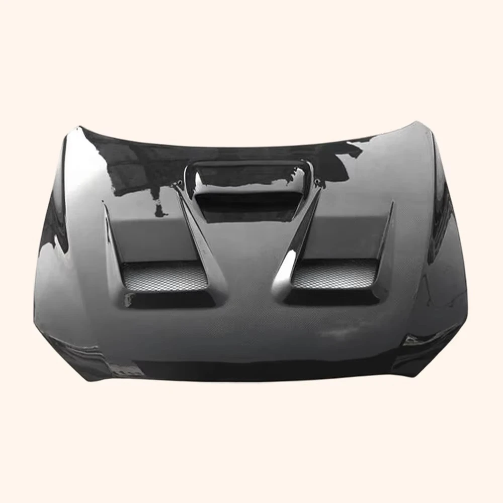 For X EVO 10 CZ4A 07-16 Carbon V4 Style Front Vented Cooling Hood view 5