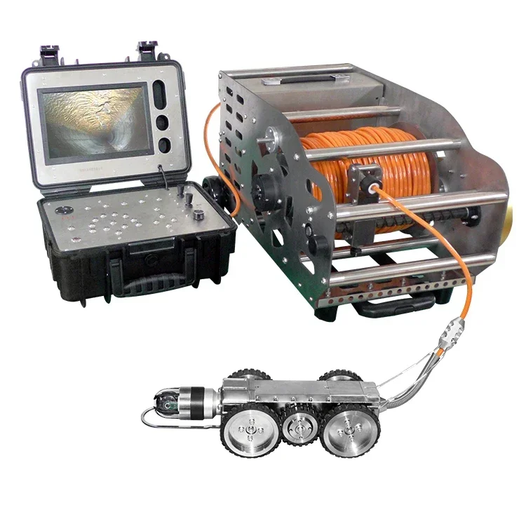2025 Premium ProductsJiutai sewer pipeline underwater tube inspection system crawler robotic camera