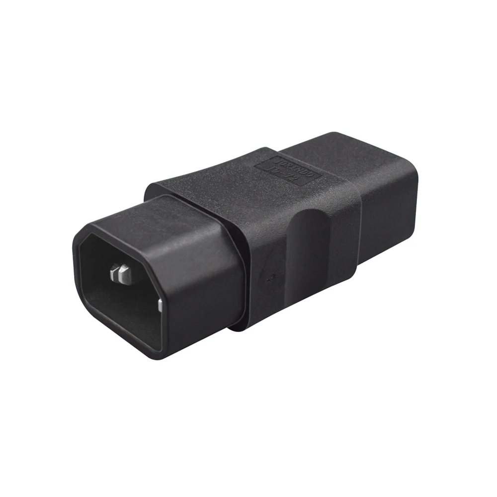 C14 to C19 Power Adapter Plug 10A Male to 15A Female Converter 250V Pure Copper Conductor Socket Connector Adapter
