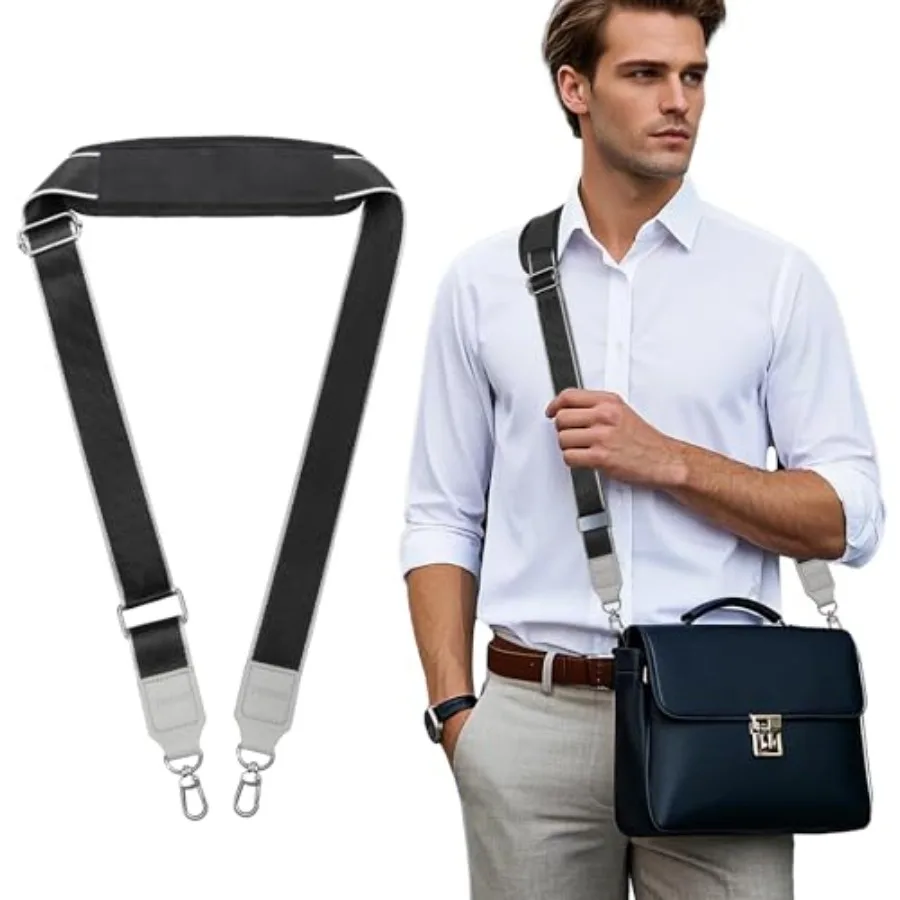 Adjustable Laptop Bag Shoulder Strap with Soft Pad