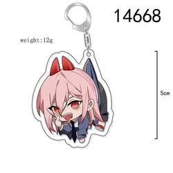 Llavero anime Denji Chainsaw Man de dibujos animados original