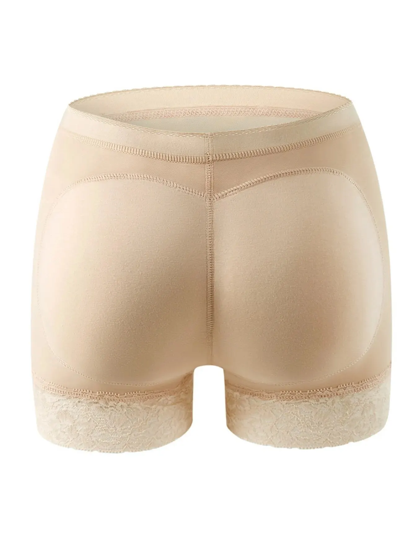 1 Article Flattering Feminine Lace Shapewear: Comfortable Butt Lifter & Hip Enhancer with Removable Pads for Women