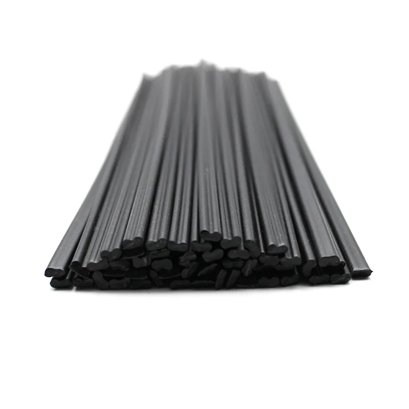 Black ABS PP PE Plastic Welding Rods