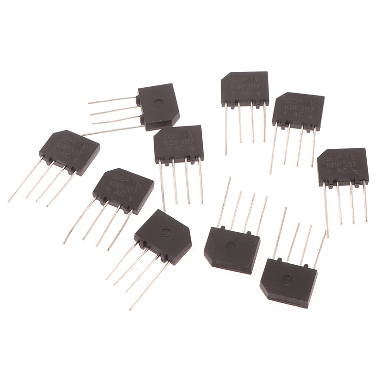 10 шт. аксессуары «сделай сам» KBP307 выпрямитель хребта KBP 307 силовой диод 3A 700 В Electronica Componentes