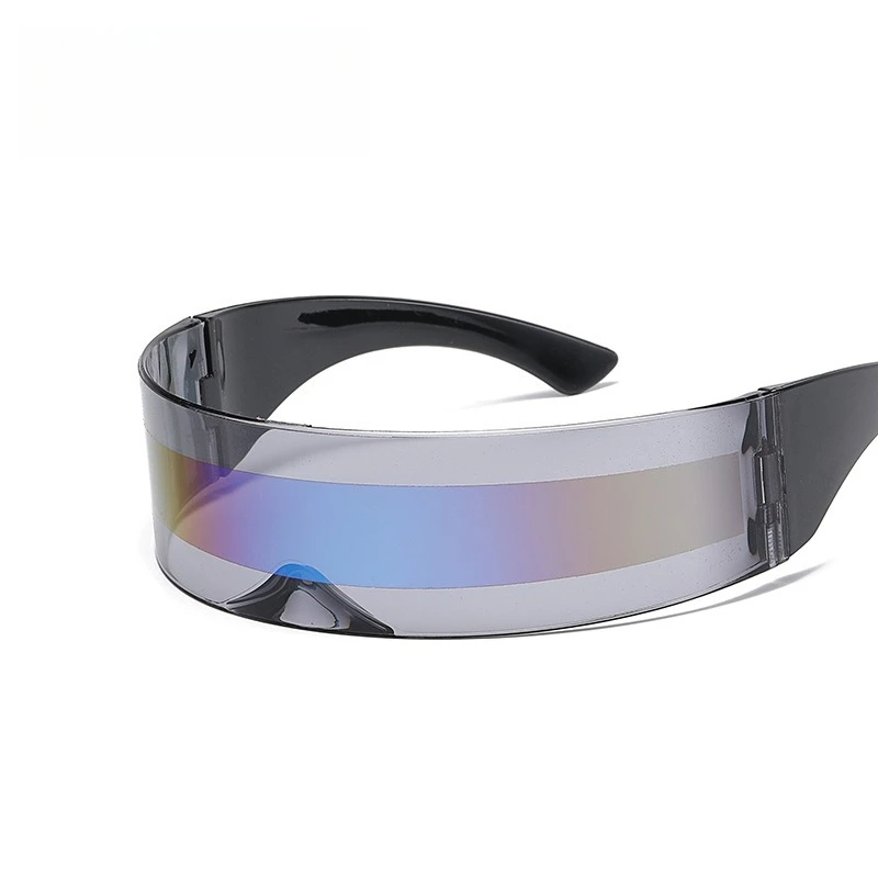 1PCS  New Cyberpunk Futuristic All-in-One Sunglasses