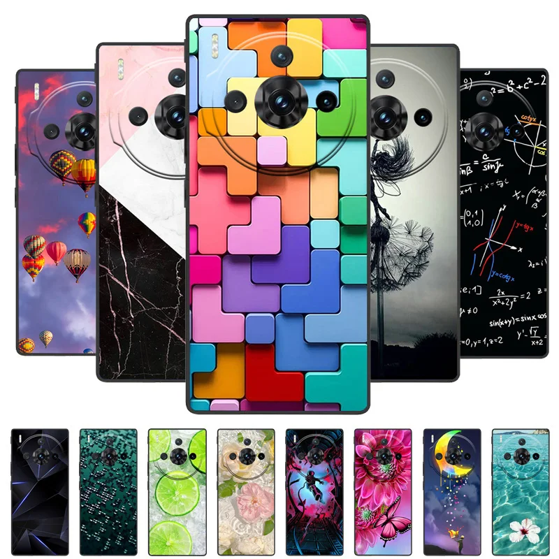 For ZTE Nubia Z60s Pro Case Wolf Lion Painted Silicone TPU Protection Cover for Nubia Z60 S Pro Z60SPro Shockproof Soft Bumper