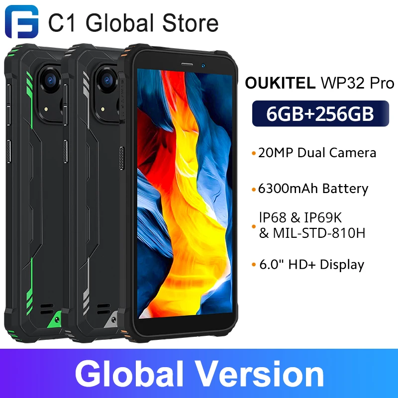 Oukitel WP32 pro Smartphone robusto 6