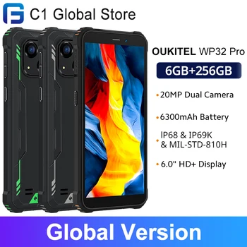 Oukitel WP32 pro هاتف ذكي متين 6 