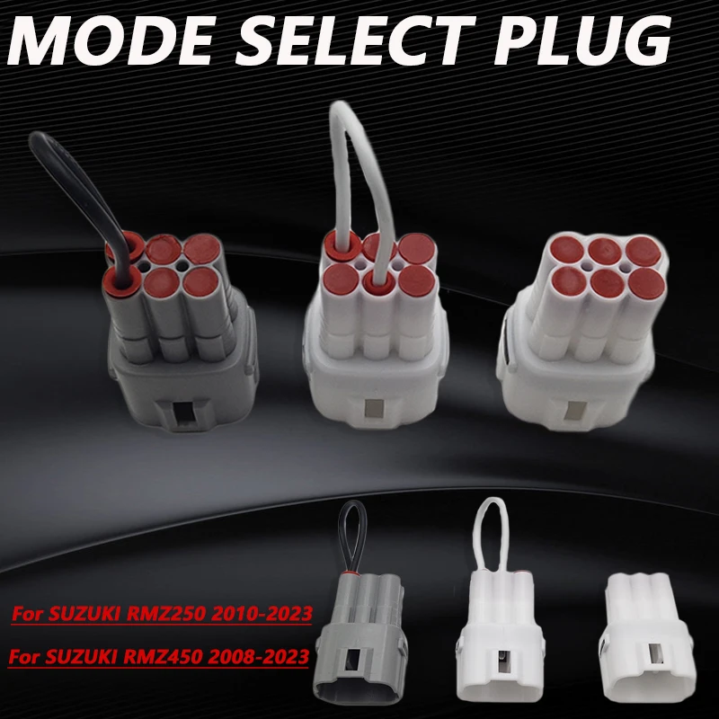 1 Set Motorcycle Mode Select Plug Waterproof Wire Connector Plastic Plug Housing Electrical Interface For SUZUKI RMZ250 RMZ450