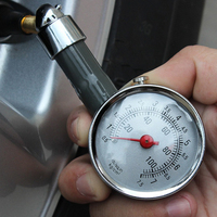 Mechanical Tire Pressure Gauge for Car Truck Motorcycle Bicycle 28 35LBS IN Tyre Tester Tool Durable Metal Material