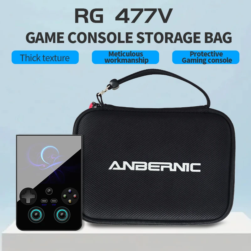 

Чехол EVA для Anbernic RG477V, сумка для переноски RG 477V, сумка для хранения аксессуаров для ретро-портативной игровой консоли