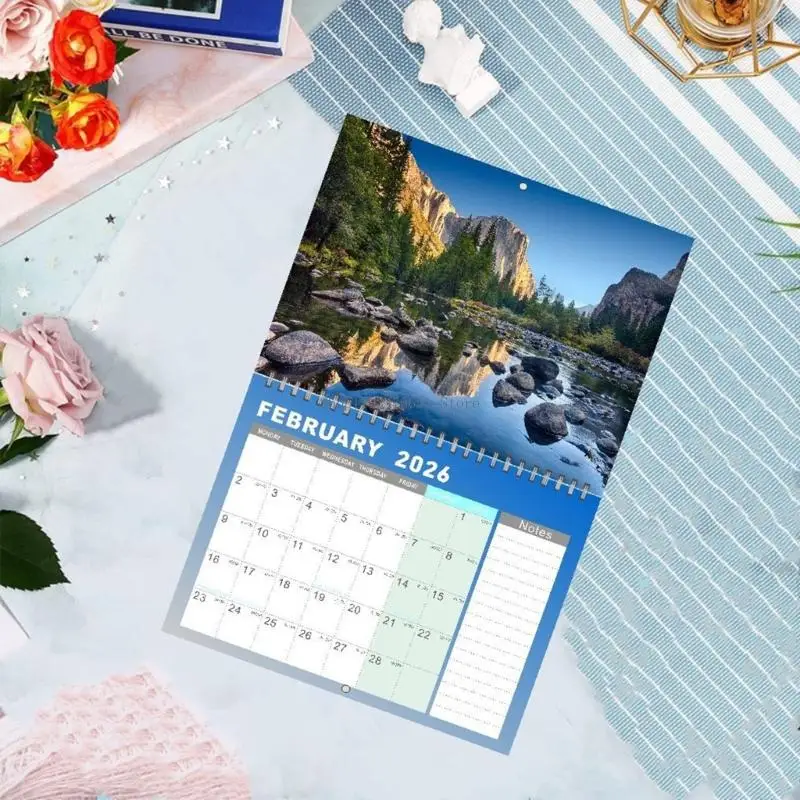  2026 Wall Calendar Monthly Planner Organizers for Organizing & Planning Gift
