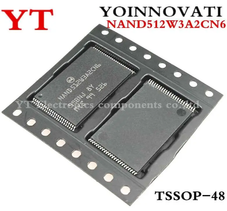 10pcs/lot NAND512W3A2CN6E NAND512W3A2CN6 TSOP48.