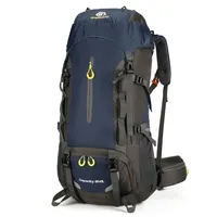 70L Camping Backpack Large Capacity Hiking Travel Outdoor Sports Waterproof Trekking Climbing Mountaineering Double Shoulder Bag