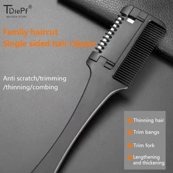 BladeDurable Hair Cutting Trimmer Razor Blade Comb For Thinning Bangs Long Beauty Hair Cut Access Home Hairdresser Makeup Tools