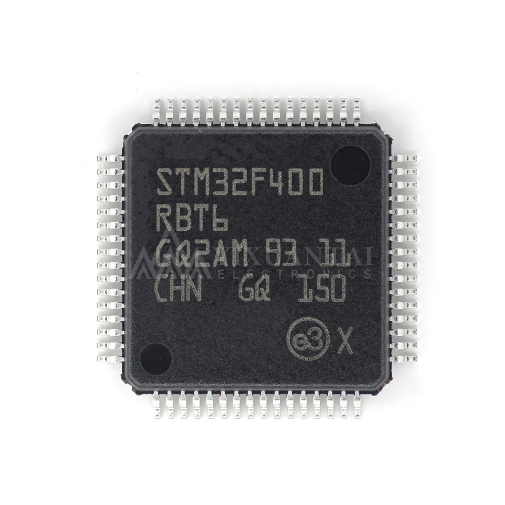 5pcs STM32F400RBT6 High Speed 32-Bit Microcontroller MCU IC LQFP 64-Pin 128KB Flash Embedded Control Chip
