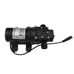 12V DC 60W Mini Garden Water Mist Pump - Self-Suction Smart Sprayer with Adjustable Water Pressure for Nurturing Flowers