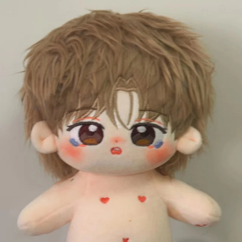 Koreanische anime zhou zaijing jindan jinx kim dan 20cm wechsel kleidung plüsch puppen spielzeug weich ausgestopft plushie a6814