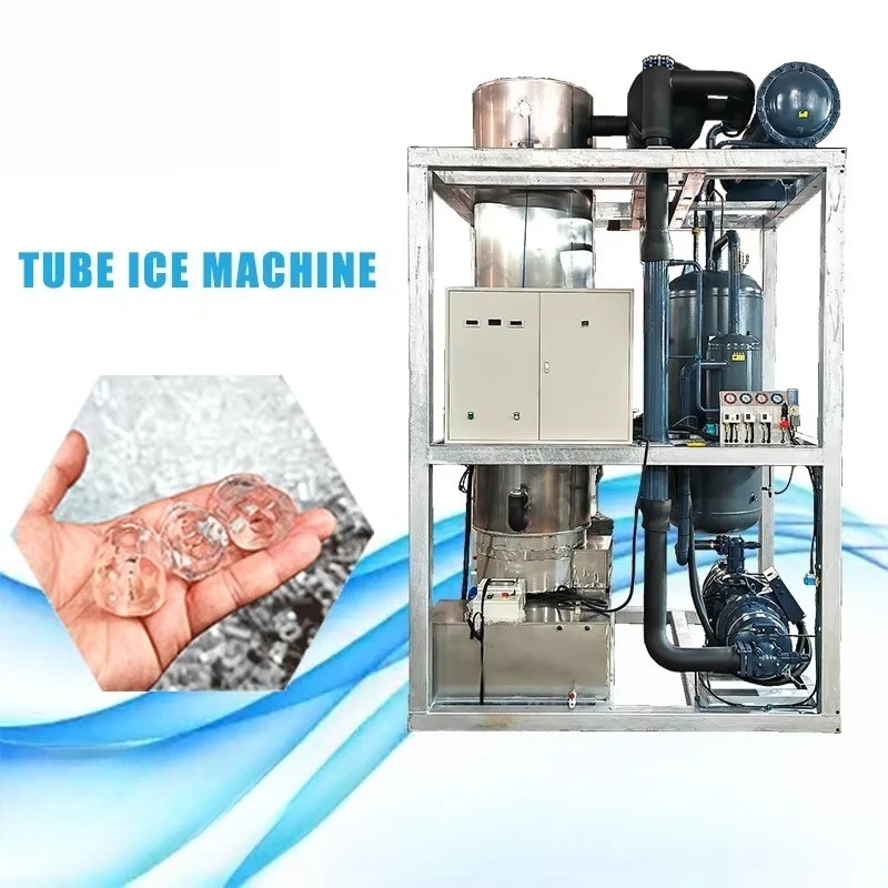 Automated Tube Ice Machine Producing Crystal-clear Elegant Ice for High-end Hospitality and Retail Custom