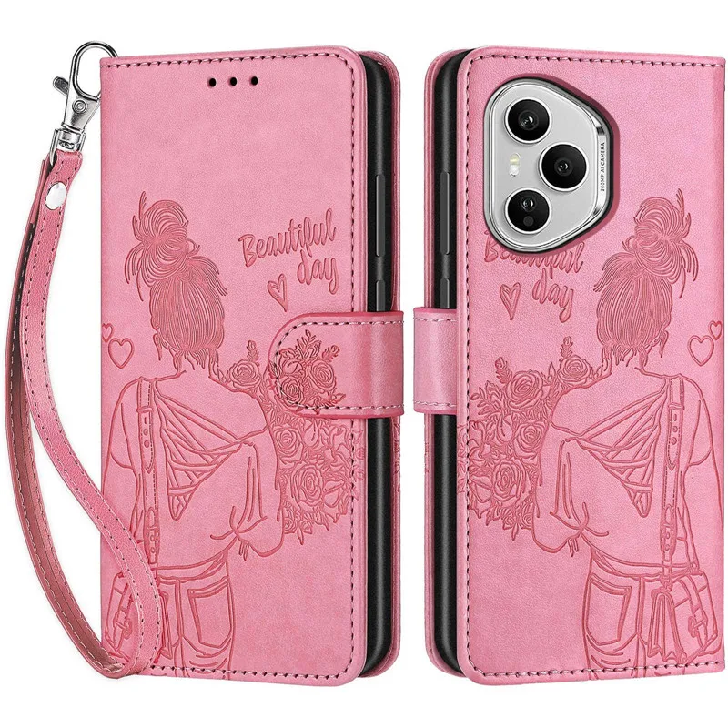 Leather Case For Honor 400 Pro Shockproof Cases Wallet Flip Cover For Huawei Honor400 200 Lite 90 Smart 5G Coque 3D Pattern Etui
