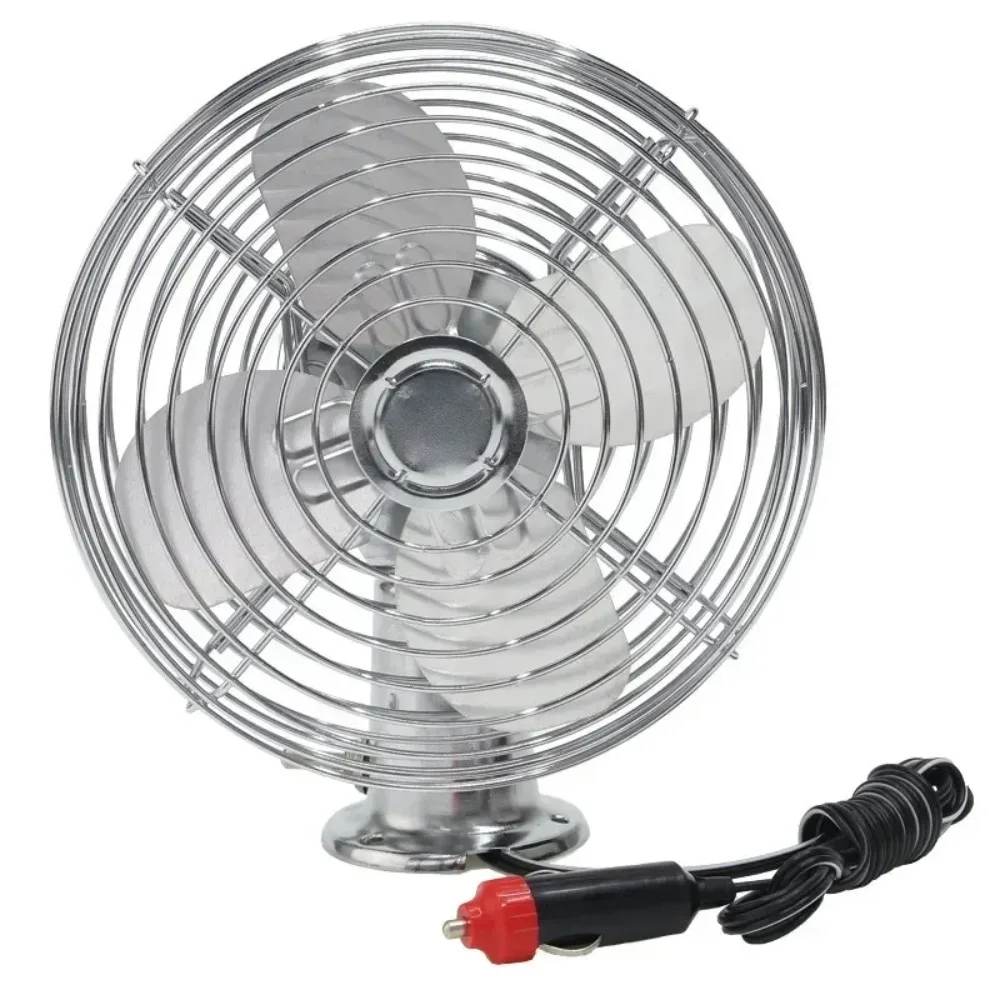 8 inch Truck Mounted Fan Electric Engineering Vehicle Fan 12V Excavator Strong Wind Force Wear Parts