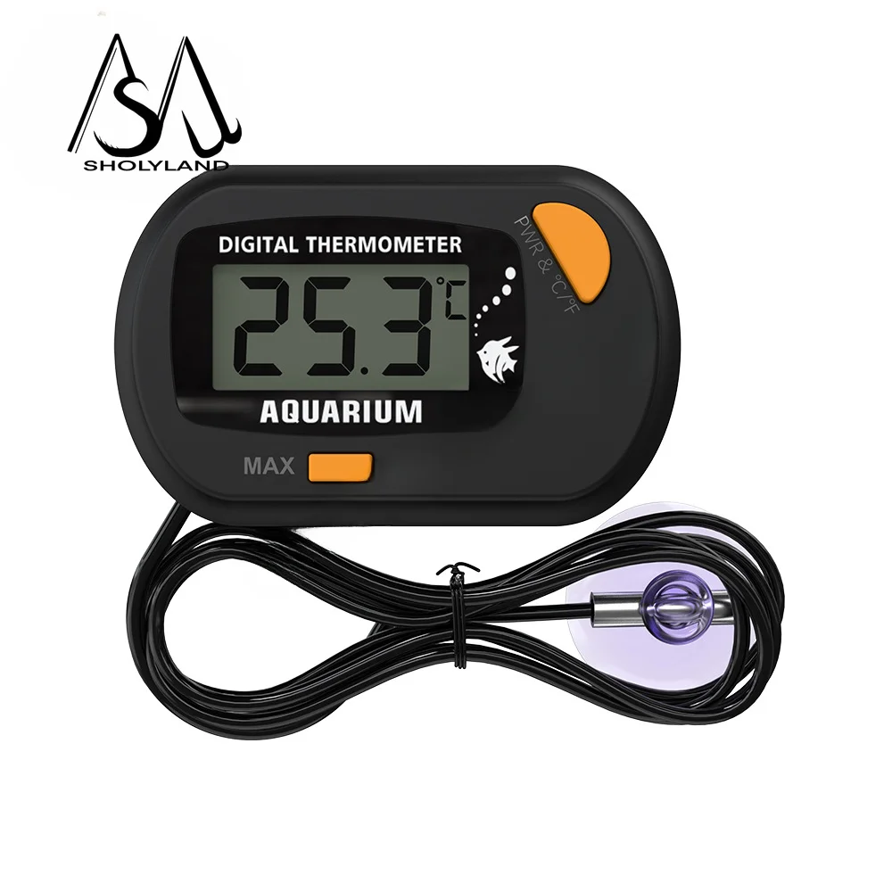 -50℃ - 70℃ Digital Aquarium Fish Tank Thermometer With Suction Cup Temperature Sensor Meter Tester Thermometer Measurement