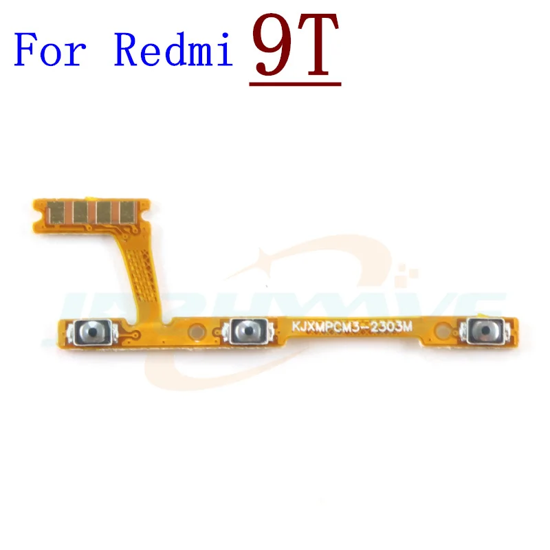 Interruptor de Botão Lateral para Xiaomi, Volume de Ligar e Desligar, Cabo Flex, 12C 10C 10 10A 10X 9 9T 9C 9A 8 8A 7 7A 6 Pro 6A