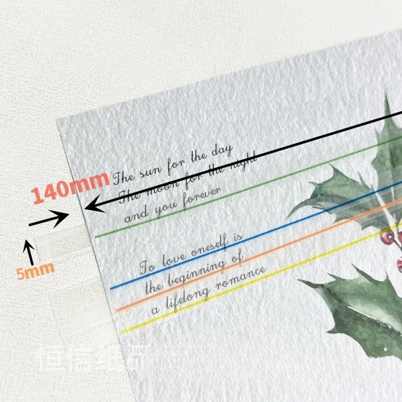 160Pcs Transparent Thin Strip Underlined PET Index Sticker Bookmark Index Tab Notebook Reading Highlight Stickers Sticky Notes