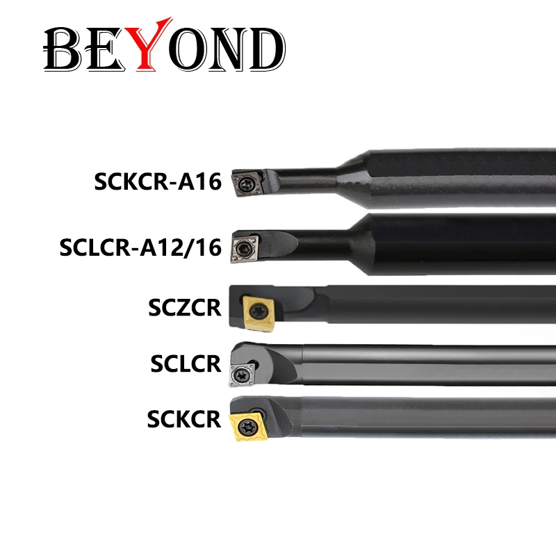 

BEYOND SCLCR SCZCR SCKCR Internal Boring Bar S08K S12M S16Q S20R S25S Turning Tool Holder for CCMT06 CCMT09 CCMT12 Shank CNC