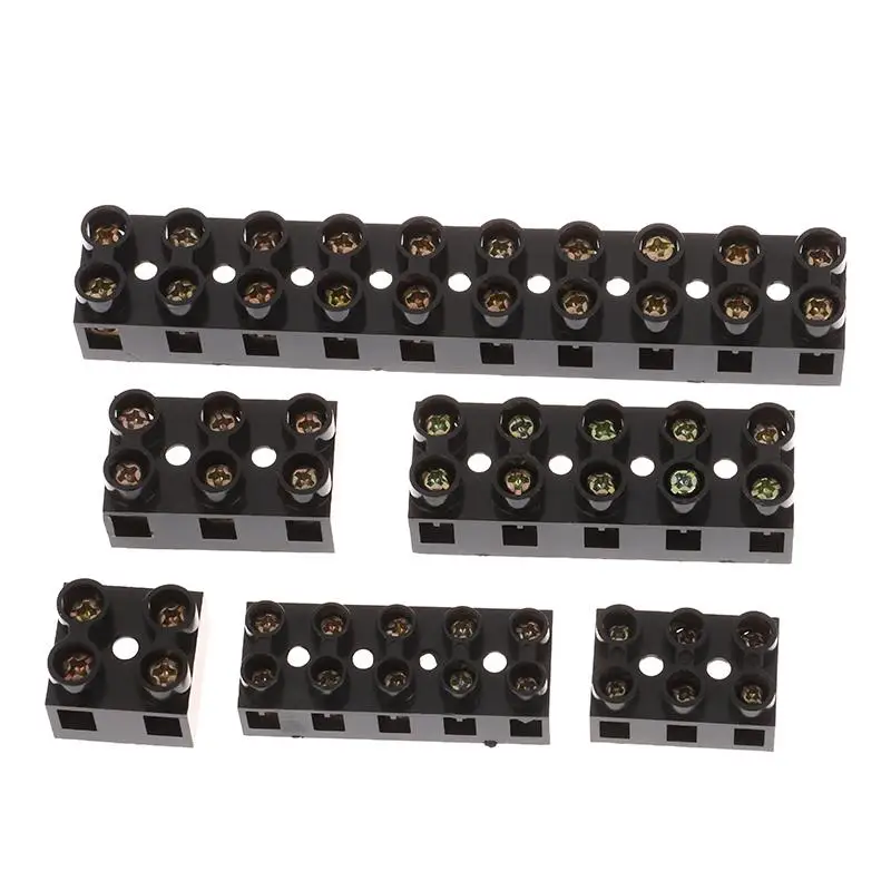 JX5 Series Terminal Block Pure Copper Conductor & Flame Retardant Housing,10A/20A/60A , Fixed PCB Screw Terminal Strip Connector