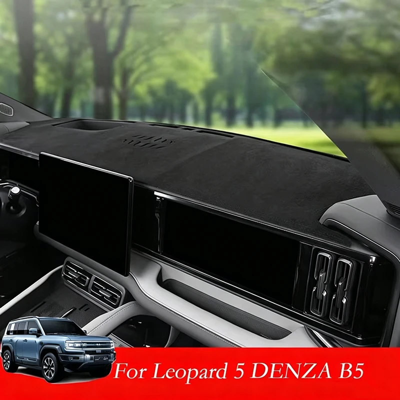 RHD LHD For BYD Equation Leopard 5 Denza B5 2025 Car Dashboard Cover Dash Board Sun Shade Anti-UV Avoid Light Mat  Accessories