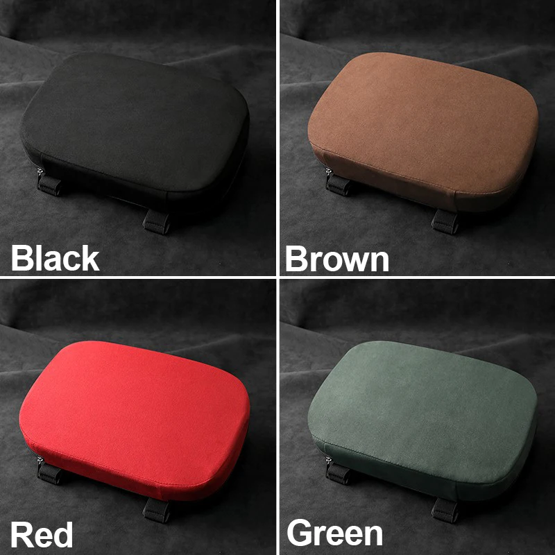 Car Armrest Box Heightening Pad Anti Scratch Universal Waterproof Box Cover Cushion Resistant Center Console Non Slip Arm Rest