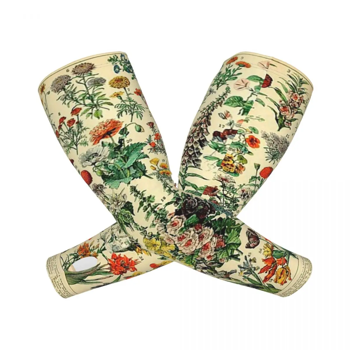 

Типы цветов, Adolphe Millot, уличные рукава для рук, защита от солнца и ультрафиолета, летние ледяные шелковые велосипедные татуировки, рукава