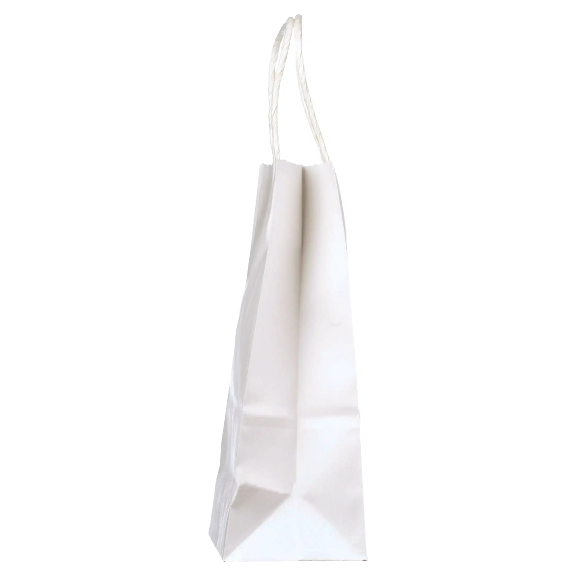 Bolsas de papel Kraft blanco, 5,25"x3,5"x8,25", 25ct
