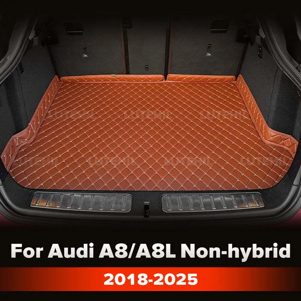 

Для Audi A8/A8L негибридный 2018-2025 изготовленный на заказ коврик в багажник автомобиля антигрязный коврик защитный коврик грузовой вкладыш авто аксессуары для интерьера
