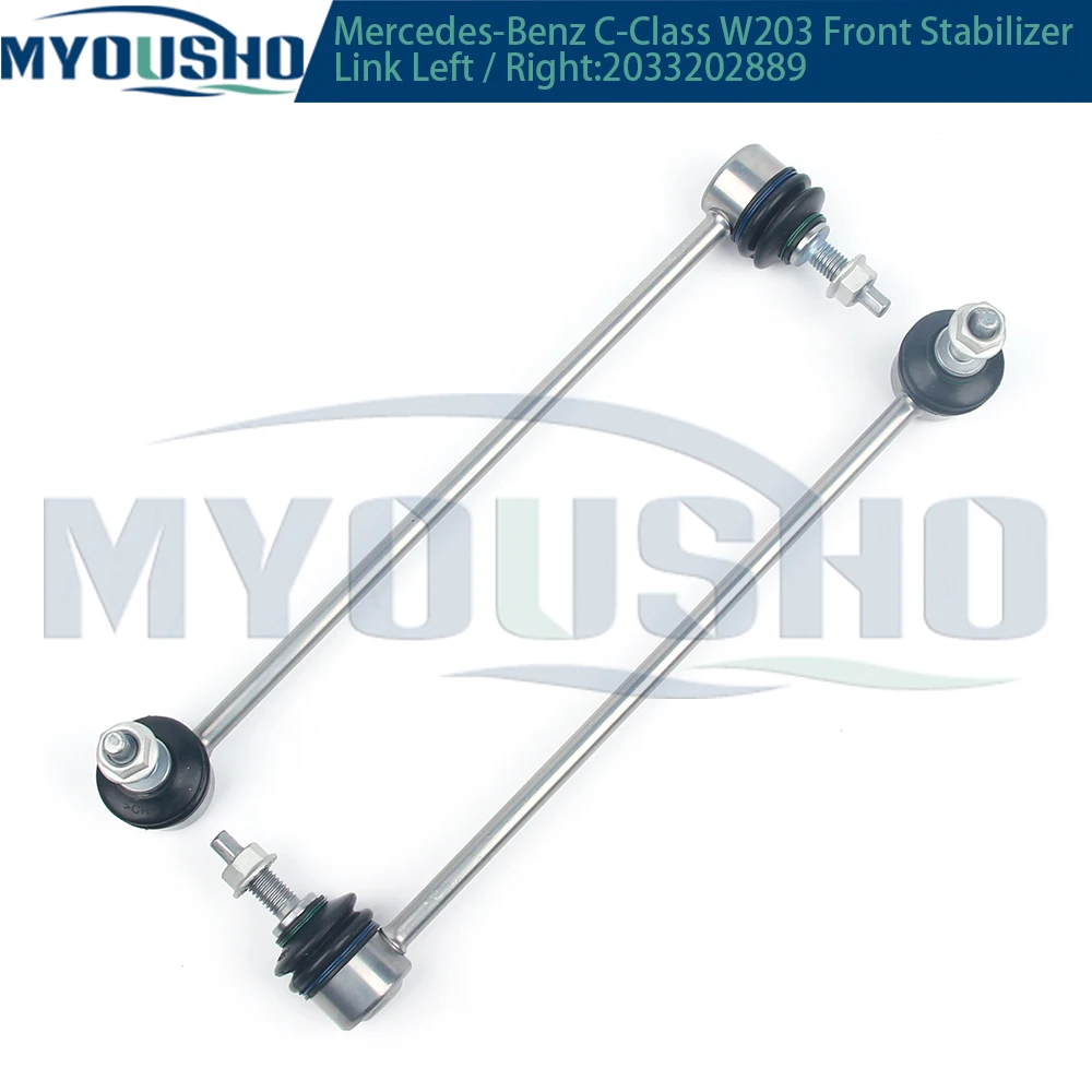 

Myousho для Mercedes Benz C Class W203 S203 CLC CLK CL203 C209, передняя ось, Sway Bar, концевой стабилизатор, звено, шаровой шарнир 2033202889