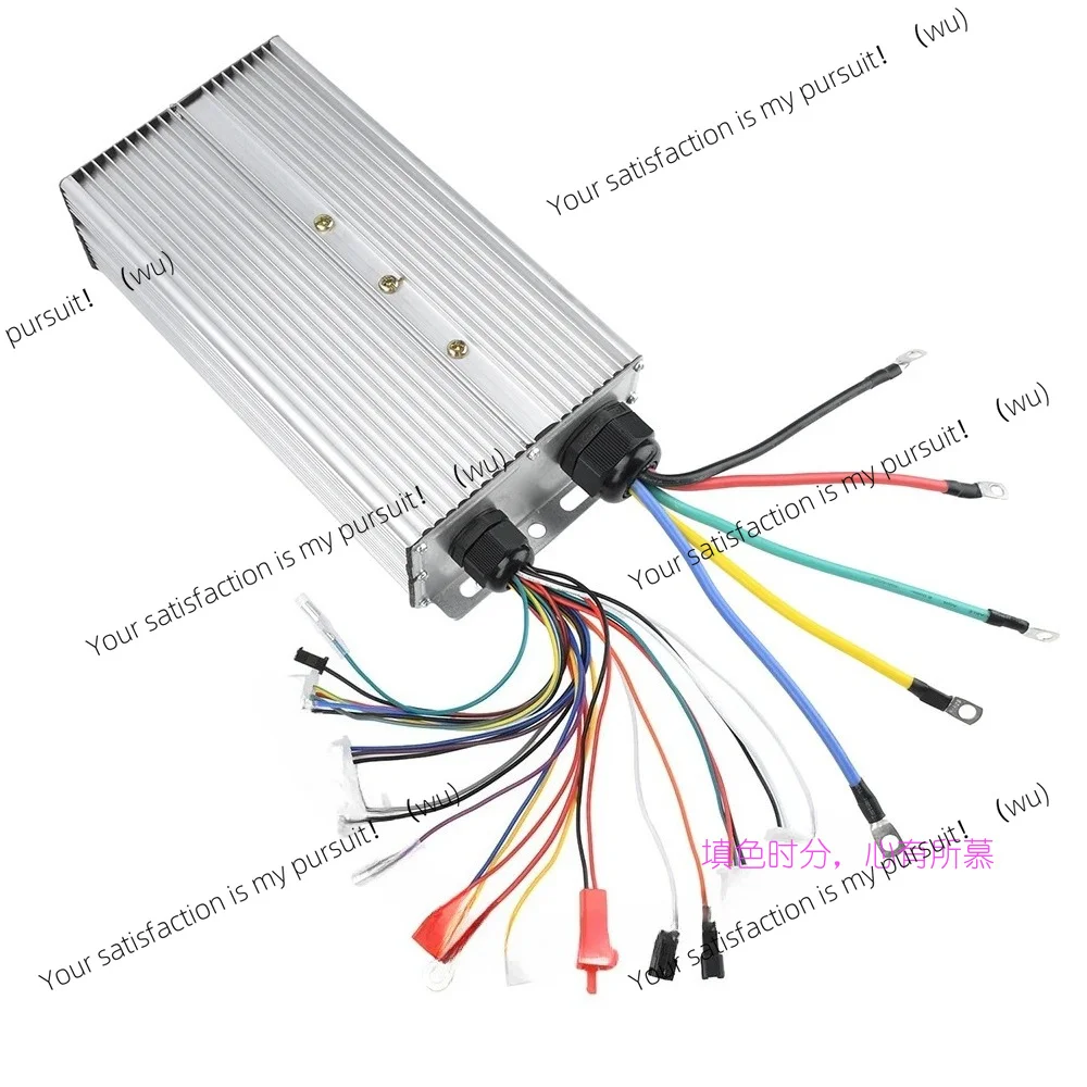 for E-Bike Motorcycle 48V 60V 72V 84V 5000W Brushless Motor Controller 80-100A 18/24 MOSFET Controller