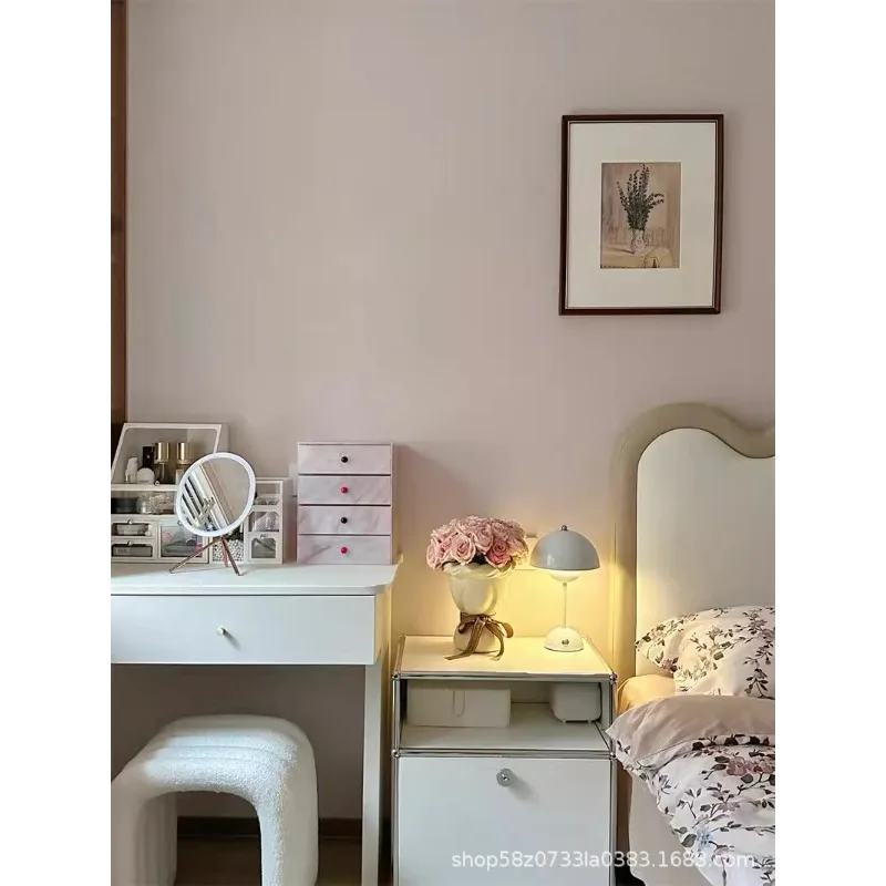 صندوق تخزين مستحضرات التجميل، أكريليك رخامي عالي الجودة، مقاوم للغبار على سطح المكتب، خزانة تخزين بأدراج