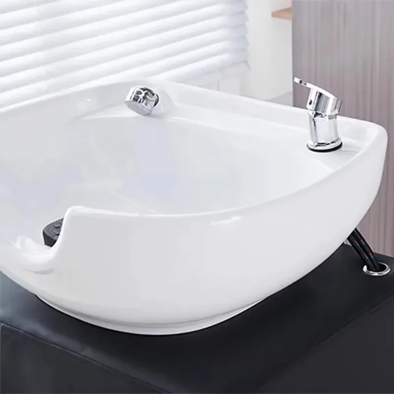 Simple Trendy Head Spa Comfortable Ergonomic Portable Unique Hair Shampoo Bed Modern Fashion Cadeira De Barbearia Furniture