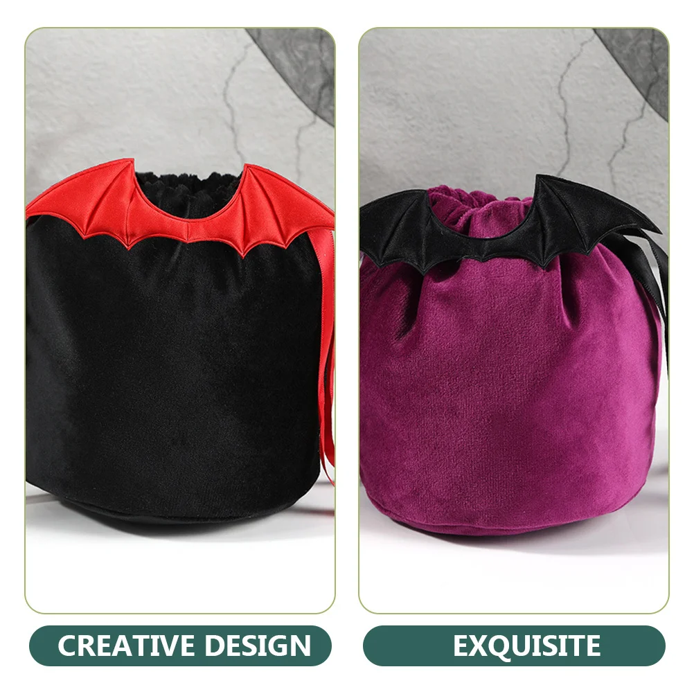 

3 Pcs Candy Bag Halloween Snack Bags Sweet Treats Party Favors Goodie for Sweets