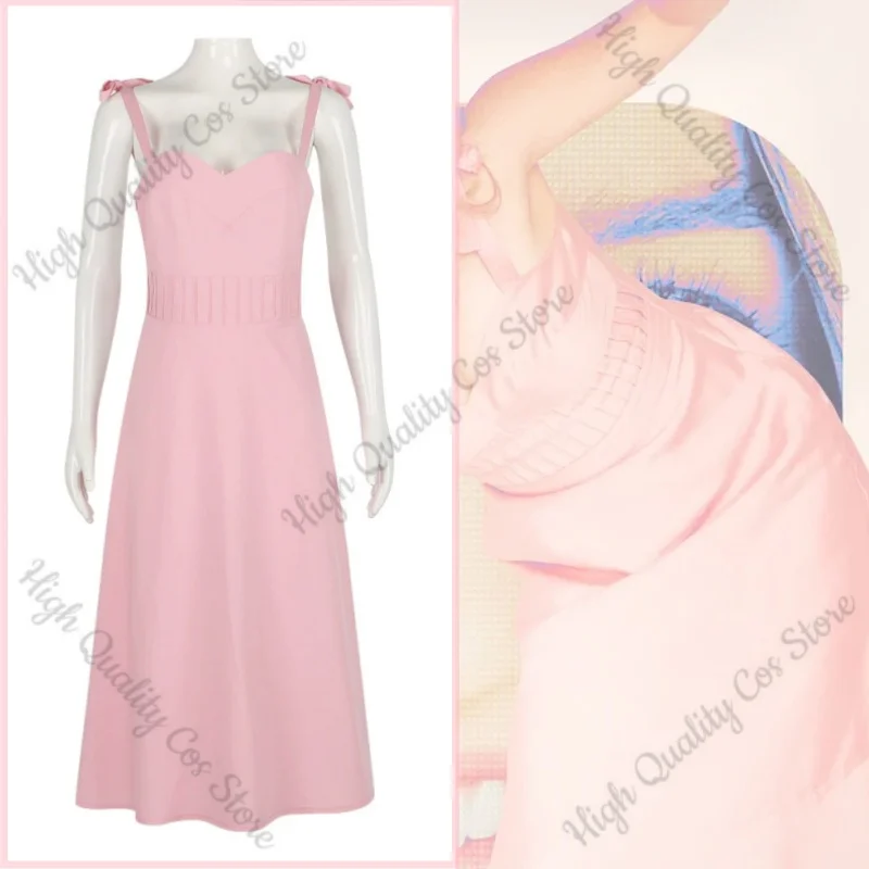 

Belle Gibson Cosplay Costume movie Apple Cider Vinegar Cosplay Women Girls Daily Pink Dresse Clothing Halloween Fancy Party set